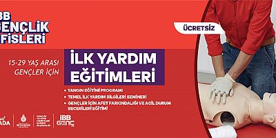 HAYAT KURTARACAK EĞİTİMLER İBB GENÇLİK OFİSLERİNDE BAŞLIYOR 