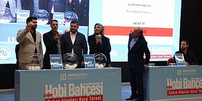 Hobi Bahçesi Kuraları Noter Huzurunda Çekildi