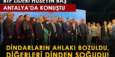 Hüseyin Baş: Dindarların ahlakı bozuldu, diğerleri dinden soğudu! 
