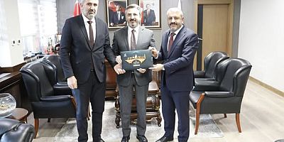 Hüseyin Sevinçtekin’den Çalışma ve Sosyal Güvenlik Bakan Yardımcısı Ahmet Aydın’a Ziyaret