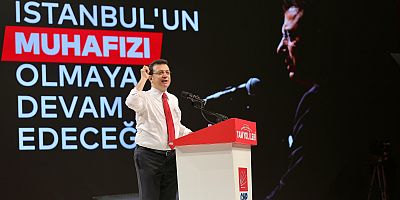İBB ADAY TANITIM TOPLANTISI… EKREM İMAMOĞLU: “BU AZİZ ŞEHRE İHANET EDİLMESİNE BİR DAHA İZİN VERMEYECEĞİZ. İSTANBUL SON KALEDİR”