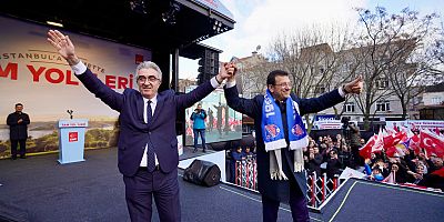 İBB Başkanı Ekrem İmamoğlu, Bayrampaşa’da halkla buluştu.