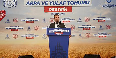 İBB, ÇİFTÇİYE DESTEKTE EL YÜKSELTTİ: ÜCRETSİZ ARPA VE YULAF TOHUMU DAĞITIMINA BAŞLANDI