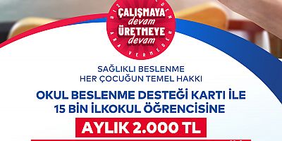İBB’DEN İLKOKUL ÖĞRENCİLERİNE OKUL BESLENME DESTEĞİ