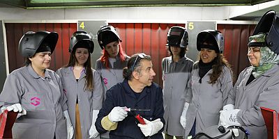 İBB’DEN KADINLAR İÇİN ‘KAYNAKÇILIK ATÖLYESİ’ 