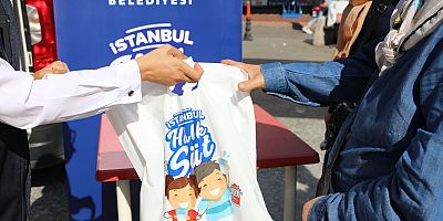 İBB, Dünya Okul Sütü Günü’nde 39 ilçede 70 bin 38 paket süt dağıttı
