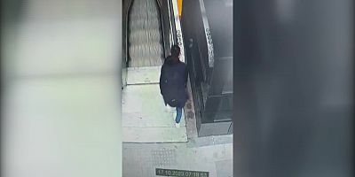 İBB’NİN YÜRÜYEN MERDİVENLERİNİ DURDURAN BİR KİŞİ DAHA KAMERALARA YAKALANDI