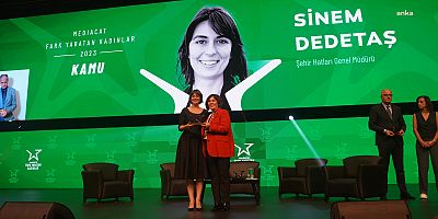 İBB ŞEHİR HATLARI AŞ GENEL MÜDÜRÜ SİNEM DEDETAŞ'A 