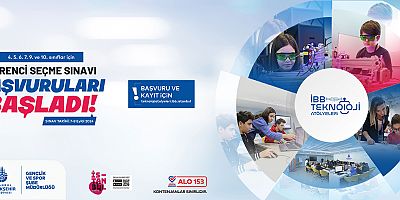 İBB TEKNOLOJİ ATÖLYELERİ İÇİN SINAV BAŞVURULARI BAŞLADI 