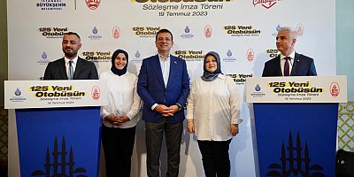 İBB VE İETT’NİN ÖZ KAYNAKLARIYLA İSTANBUL’A 125 YENİ OTOBÜS DAHA GELİYOR…