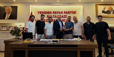 İbrahim Yasin, Sultan Yayla 1453 Spor Kulübü Yönetimini Ağırladı