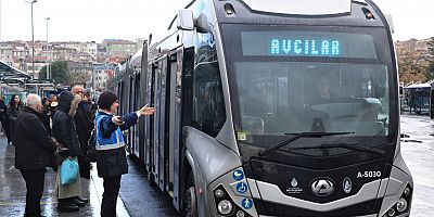 İETT’DE İLK KADIN METROBÜS DENETİM AMİRİ GÖREVE BAŞLADI