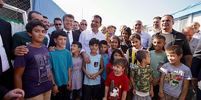 İMAMOĞLU ADIYAMAN’DA KONTEYNER KENTLERE KONUK OLDU 