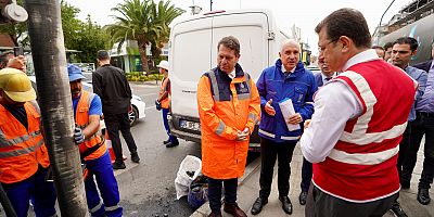 İMAMOĞLU: “ERKEN MÜDAHALELER YAPTIĞIMIZ ALTYAPI ÇALIŞMALARININ DAHA VERİMLİ İŞ GÖRMESİNİ SAĞLAYACAK”