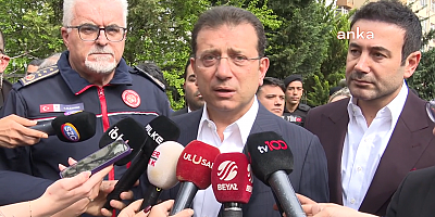 İMAMOĞLU GAYRETTEPE YANGINIYLA İLGİLİ AÇIKLAMA YAPTI: “KAÇAK BİR MÜDAHALE İÇERİDE YÜRÜTÜLMÜŞ”