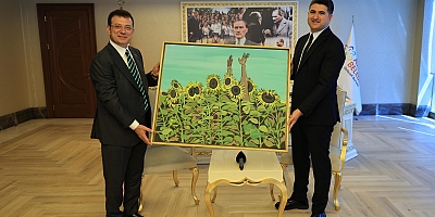 İMAMOĞLU’NDAN ATAŞEHİR BELEDİYE BAŞKANI ADIGÜZEL’E TEBRİK ZİYARETİ