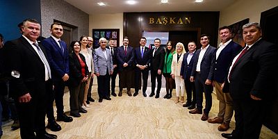 İmamoğlu’ndan Balcıoğlu’na Tebrik Ziyareti: