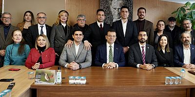 İmamoğlu'ndan  Bülent Akköse'ye ziyaret
