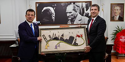 İMAMOĞLU’NDAN GÜZEL’E TEBRİK ZİYARETİ 