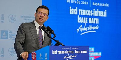 İMAMOĞLU’NDAN HÜKÜMETE ‘MELEN BARAJI’ ÇAĞRISI: