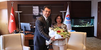 İMAMOĞLU’NDAN MALTEPE BELEDİYE BAŞKANI KÖYMEN’E TEBRİK ZİYARETİ