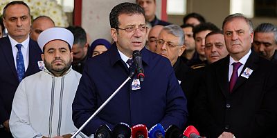 İMAMOĞLU’NDAN ŞEHİT İTFAİYE ERİ FURKAN SAYIN’A SON GÖREV