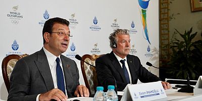 İMAMOĞLU: OLİMPİYAT RUHUNU TÜM DÜNYAYA YAŞATMAK İSTİYORUZ