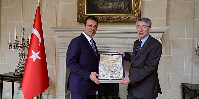 İMAMOĞLU PARİS’TE ÖNCE BÜYÜKELÇİMİZİ, SONRA BELEDİYE BAŞKANI HİDALGO’YU ZİYARET ETTİ