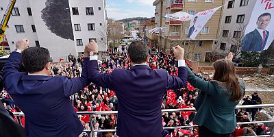 İMAMOĞLU VE ÇERKEZ, ÇEKMEKÖY’DE HALKLA BULUŞTU