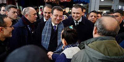 İMAMOĞLU VE KILIÇ’TAN BAĞCILAR’DA PAZAR ZİYARETİ
