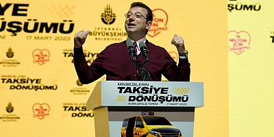 İMAMOĞLU: YENİ TAKSİLER ‘ARANAN ARAÇLARA’ DÖNÜŞECEK 