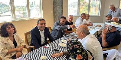 İnan Güney, Sivas Başıbüyük Köyü’nde Hemşehrileriyle Hasret Giderdi
