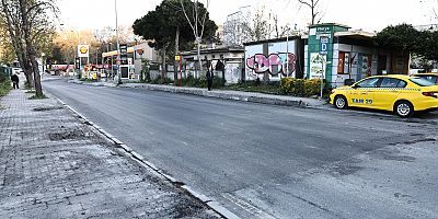 İSKİ ATAKÖY ATIK SU TÜNELİ PROJESİ DEVAM EDİYOR KIRSERDAR SOKAKTAKİ ÇALIŞMA TAMAMLANDI  