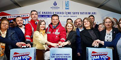 İSKİ’DEN ANADOLU YAKASINA 600 MİLYON LİRALIK İÇME SUYU YATIRIMI