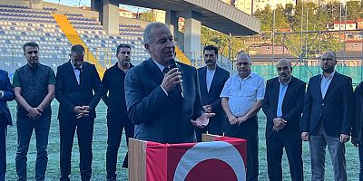 İsmail Ergüneş, Pütürge Çevre Köyleri Derneği Futbol Turnuvası Finaline Katıldı