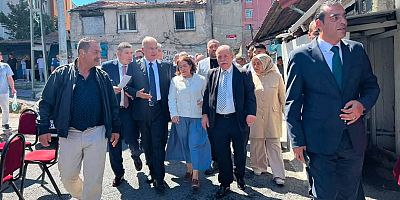İsmail Ergüneş, Sarıgöl Mahallesi’nde Sosyal Hizmet Çalışmalarını İnceledi