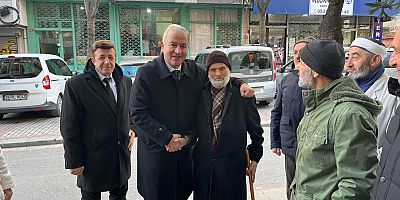  İsmail Ergüneş’ten Sokullu Mehmet Paşa Caddesi Esnafına Ziyaret