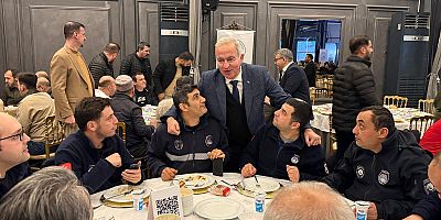 İsmail Ergüneş ve Eray Karadeniz İftar Programında Belediye Çalışanlarıyla Buluştu