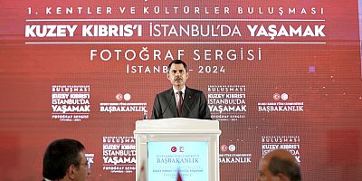  İstanbul Büyükşehir Belediye Başkan Adayı Murat Kurum, ‘Kuzey Kıbrıs’ı İstanbul’da Yaşamak Fotoğraf Sergisi’nin açılış törenine katıldı.