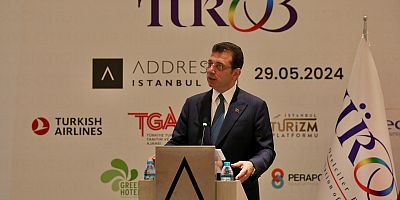 İstanbul Büyükşehir Belediye Başkanı İmamoğlu, Address Istanbul’da TÜROB Toplantısında Konuştu