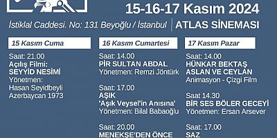 İstanbul'da Alevi Sinema Günleri düzenleniyor