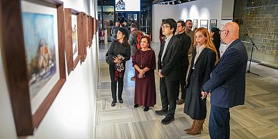 “İstanbul’da Bahar” Sulu Boya Sergisi Sanatseverlerle Buluştu
