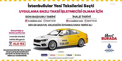 İstanbul'da 'Uygulama Bazlı Taksi Taşımacılığı' hayata geçiriliyor