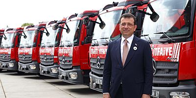 İSTANBUL İTFAİYESİ YENİ ARAÇLARINI TANITTI