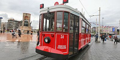 İSTİKLAL CADDESİNE BATARYALI TRAMVAY GELİYOR