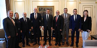 İTFAİYE TEŞKİLATI HEYETİNİ SARAÇHANE’DE AĞIRLADI