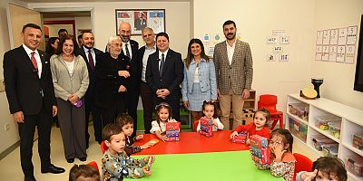 KADIKÖY BELEDİYESİ'NDEN YENİ BİR ÇOCUK YUVASI: MÜJDAT GEZEN ÇOCUK YUVASI AÇILDI