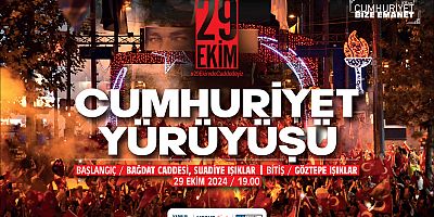 KADIKÖY’DE, 29 EKİM KUTLAMALARI MEŞALE YAKMA TÖRENİ İLE BAŞLADI.