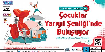 Kadıköy’de Çocuklar Yarıyıl Şenliğinde Buluşuyor