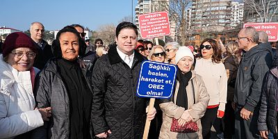 Kadıköy’de Obezite Farkındalık Yürüyüşü